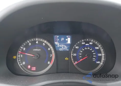 2016 Hyundai Accent Se z USA, uszkodzony, nr VIN KMHCT4AE8GU074156